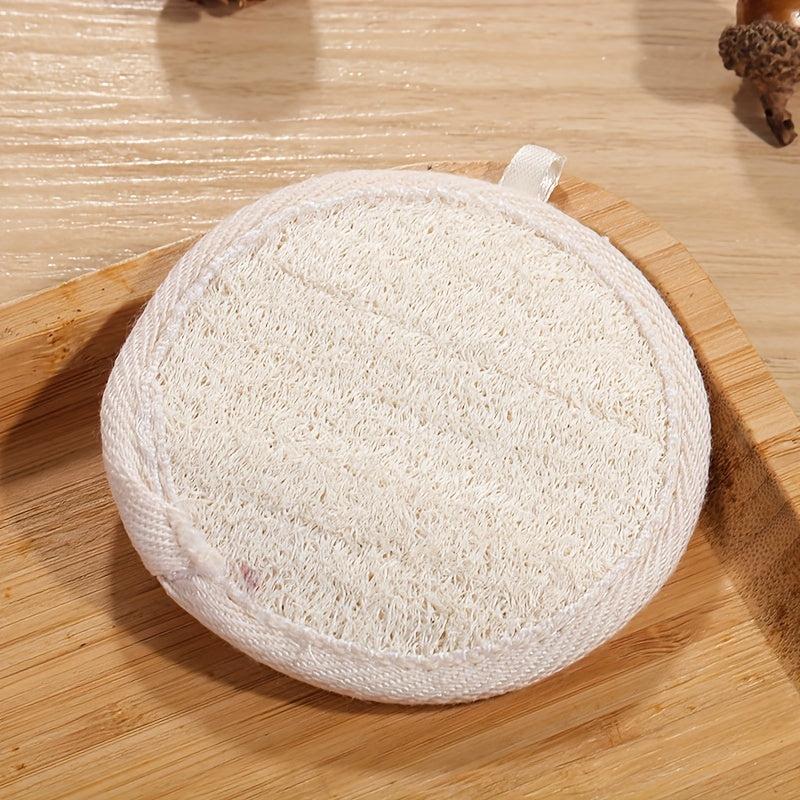 Natural Exfoliating Loofah Pads for Face Scrubbing and Cleansing