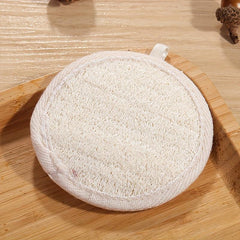 Natural Exfoliating Loofah Pads for Face Scrubbing and Cleansing