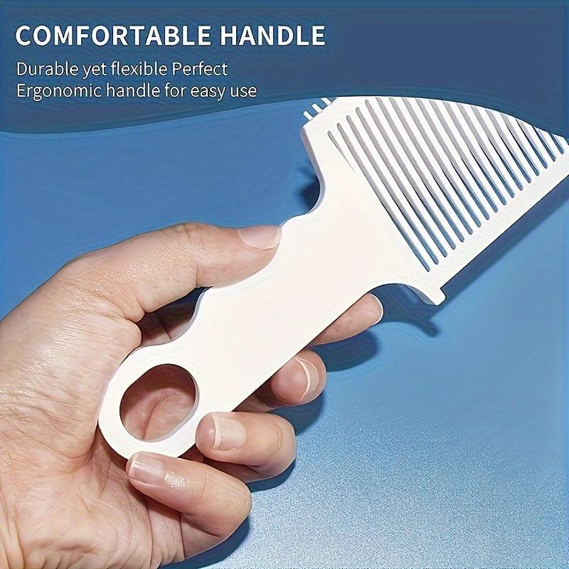 Prof. Barber Fade Comb Flat Top Comb Hair Cutting Comb Men Heat-Resistant