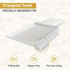 Prof. Barber Fade Comb Flat Top Comb Hair Cutting Comb Men Heat-Resistant