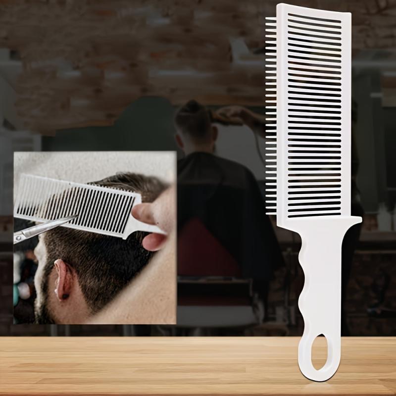 Prof. Barber Fade Comb Flat Top Comb Hair Cutting Comb Men Heat-Resistant