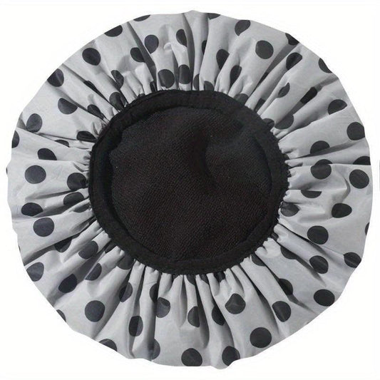 Waterproof Shower Cap Reusable Washable Hair Bath Cap
