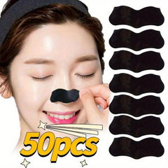 50pcs Deep Clean Nose Mask Peelable Beauty Cleansing Stickers