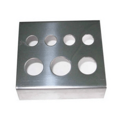 7 Hole Stainless Tattoo Cup Holder - Permanent Makeup Accessory