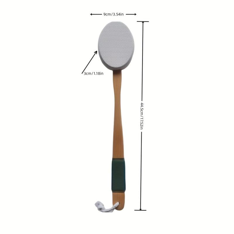 Long Handle Lotion Applicator Back Scrubber Bath Sponge