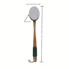 Long Handle Lotion Applicator Back Scrubber Bath Sponge