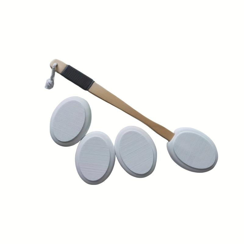 Long Handle Lotion Applicator Back Scrubber Bath Sponge