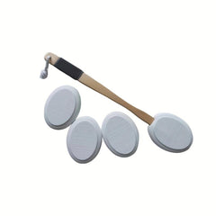 Long Handle Lotion Applicator Back Scrubber Bath Sponge