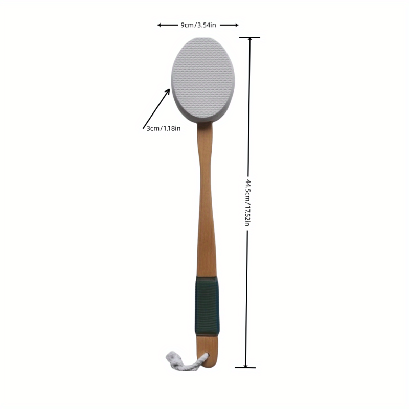 Long Handle Lotion Applicator Back Scrubber Bath Sponge