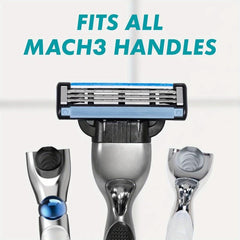 15pcs Men's Washable Razor Blade Refills Safe Razor Accessories