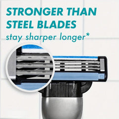 15pcs Men's Washable Razor Blade Refills Safe Razor Accessories