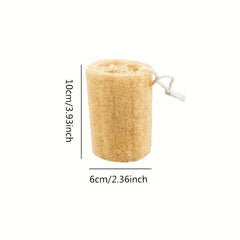 2PCS Natural Loofah Sponge Body Shower Wash Sponge Exfoliate Dead Skin
