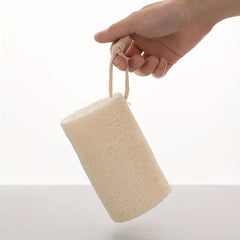 2PCS Natural Loofah Sponge Body Shower Wash Sponge Exfoliate Dead Skin