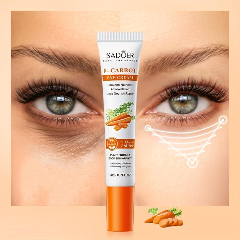 Carotene Eye Cream 20g Moisturizes & Improves Dark Circles Eye Wrinkles Eye Bags