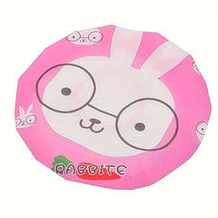 5pcs Cartoon Shower Caps Adjustable Waterproof Bath Caps