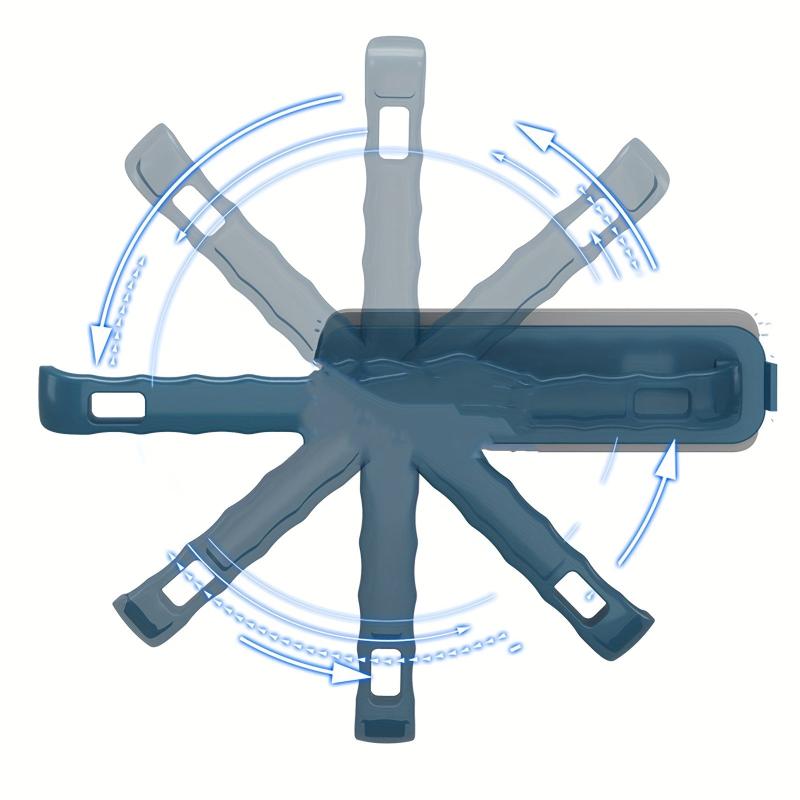 Rotatable Cleaning Brush Set for Bathroom and Shower
