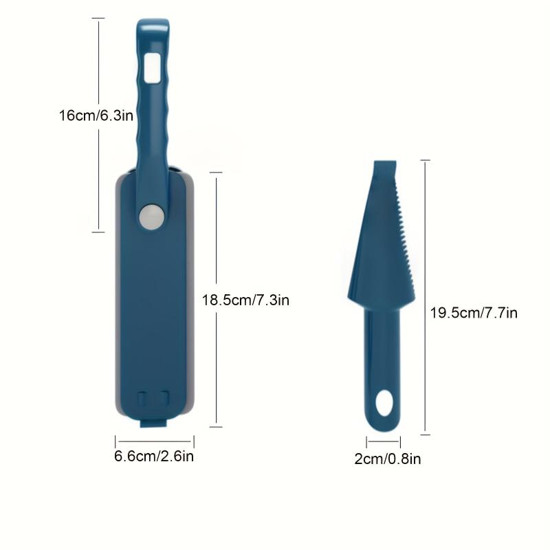 Rotatable Cleaning Brush Set for Bathroom and Shower