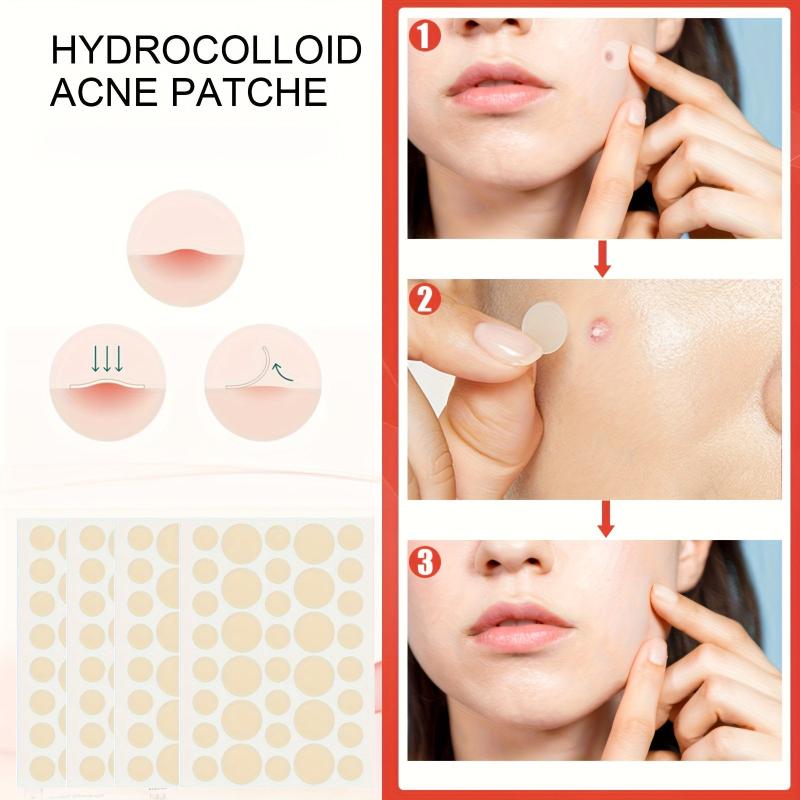 144pcs Acne Covering Patches for Daily & Night Skin Care