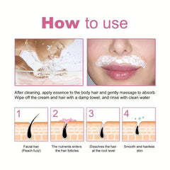 Honey Peach Hair Removal Cream Gentle Painless Long-lasting 50ml