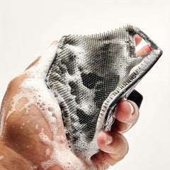 Silicone Exfoliating Body Scrubber with Storage Hooks