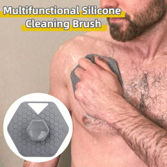 Silicone Exfoliating Body Scrubber with Storage Hooks