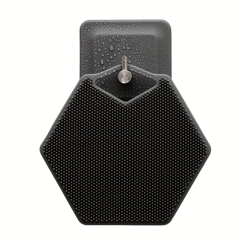 Silicone Exfoliating Body Scrubber with Storage Hooks