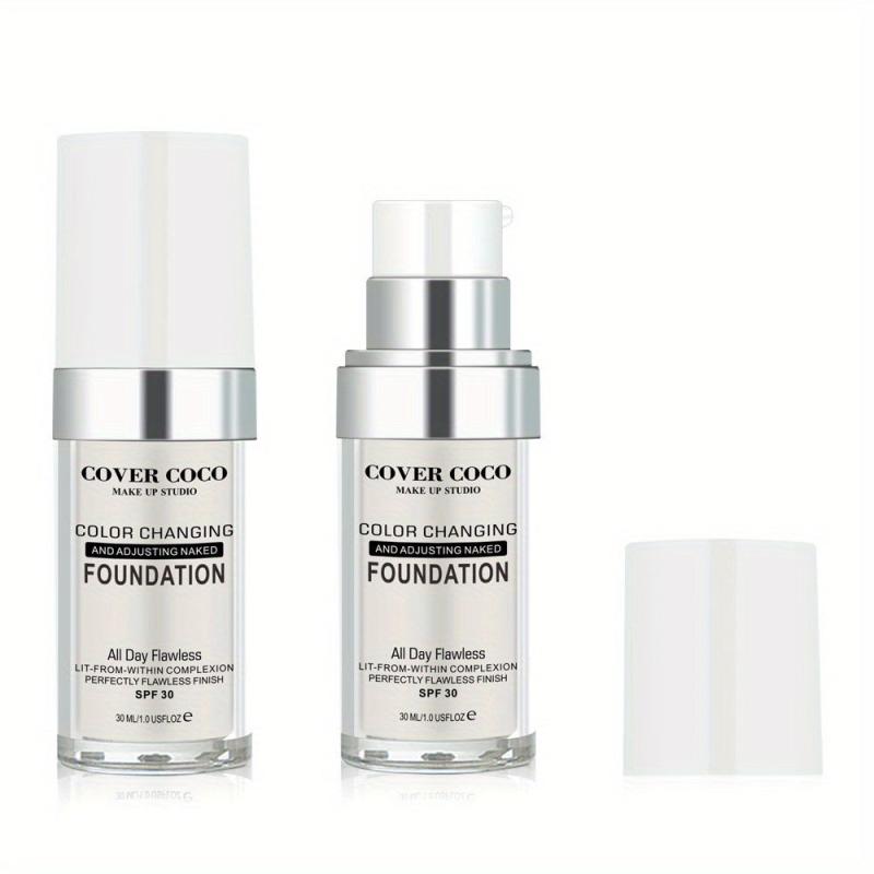 Long Lasting Concealer Liquid Foundation Light Moisturizing Cream