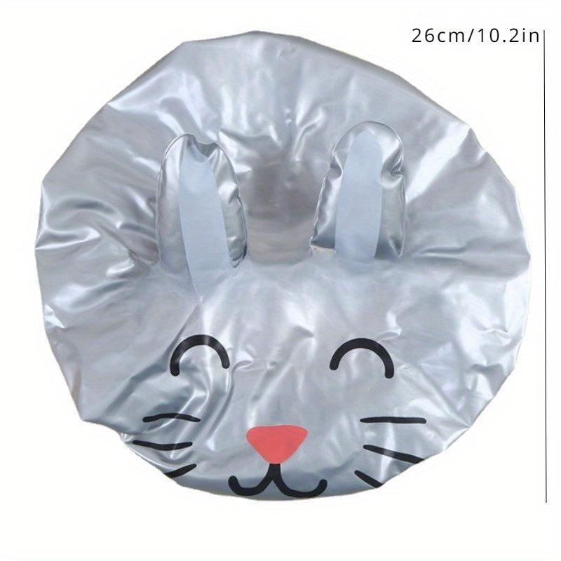 Cartoon Shower Caps Waterproof Reusable Bath Caps for Women