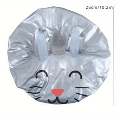 Cartoon Shower Caps Waterproof Reusable Bath Caps for Women