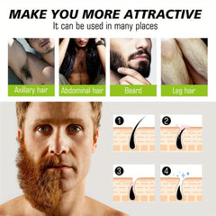 Men's Body Hair Removal Cream For Underarm Arm Leg Hair Removal