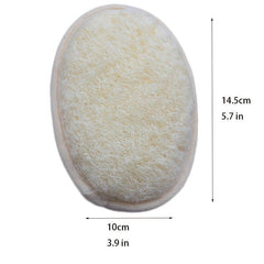 Natural Exfoliating Loofah Pads Body Exfoliator Scrubber Handheld Luffa Sponges