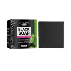 100g Bamboo Charcoal Face Wash Soap Deep Cleansing Pores Control Clean Skin Care