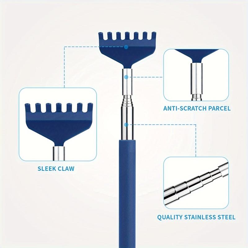 Telescoping Back Scratcher with Long Handle Portable Massager