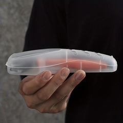 Travel Razor Case Portable Holder Container Shaving Box