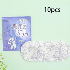 10pcs Steam Eye Mask for Dark Circles Puffiness Wrinkle