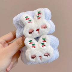 Plush Face Wash Wristband Microfiber Towel Band