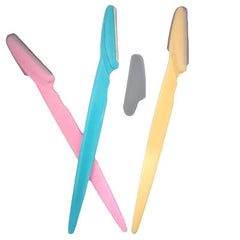 3pc Eyebrow Razors & Trimmers for Perfectly Shaped Eyebrows & Face Hair Removal