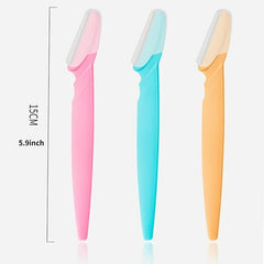 3pc Eyebrow Razors & Trimmers for Perfectly Shaped Eyebrows & Face Hair Removal