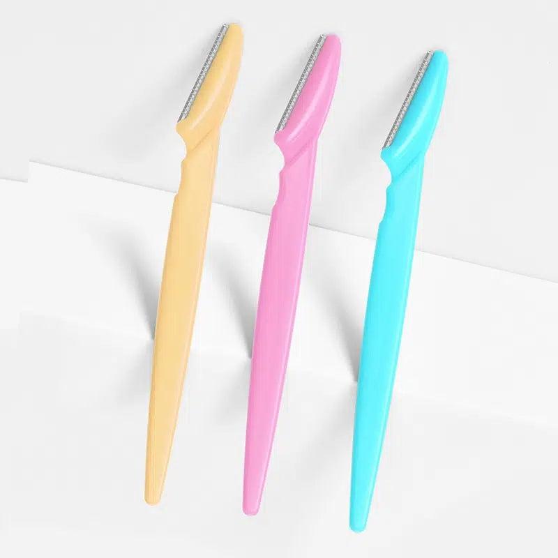 3pc Eyebrow Razors & Trimmers for Perfectly Shaped Eyebrows & Face Hair Removal