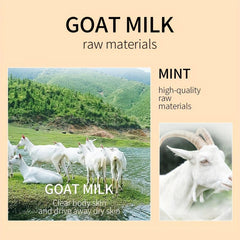 100g Goat Milk Soap For Face And Body Deep Cleaning