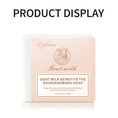 100g Goat Milk Soap For Face And Body Deep Cleaning