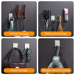 Stainless Steel Razor Holder Bathroom Hook Storage Bracket