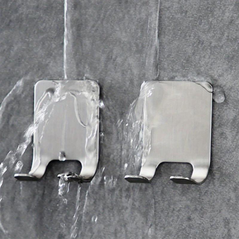 Stainless Steel Razor Holder Bathroom Hook Storage Bracket