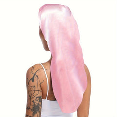 Long Satin Bonnet Hair Bonnet For Sleeping Shower Cap Reusable
