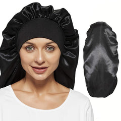 Long Satin Bonnet Hair Bonnet For Sleeping Shower Cap Reusable