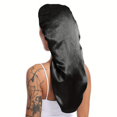 Long Satin Bonnet Hair Bonnet For Sleeping Shower Cap Reusable