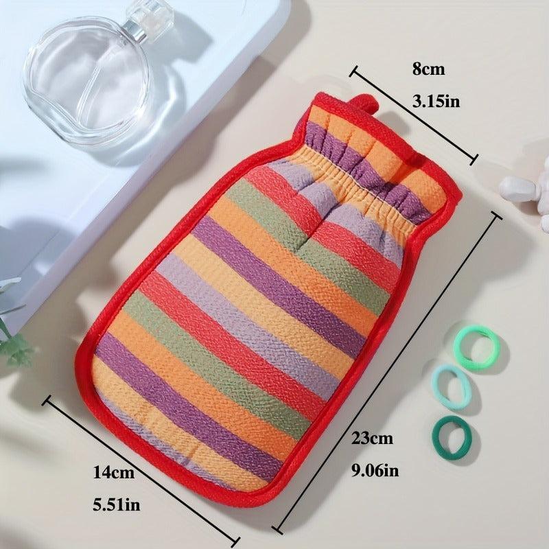 3pcs Exfoliating Shower Gloves Mitt Washcloth Bath Gloves