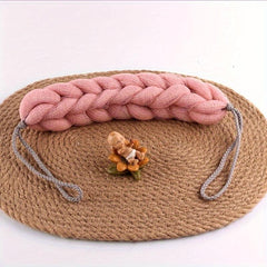 Long Stretch Back Sponge With Rope Handles Exfoliating Body Scrub