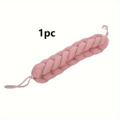 Long Stretch Back Sponge With Rope Handles Exfoliating Body Scrub