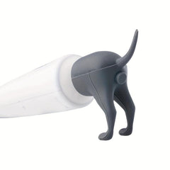 Funny Pooping Dog Butt Toothpaste Topper Cap Self Closing Toothpaste Caps